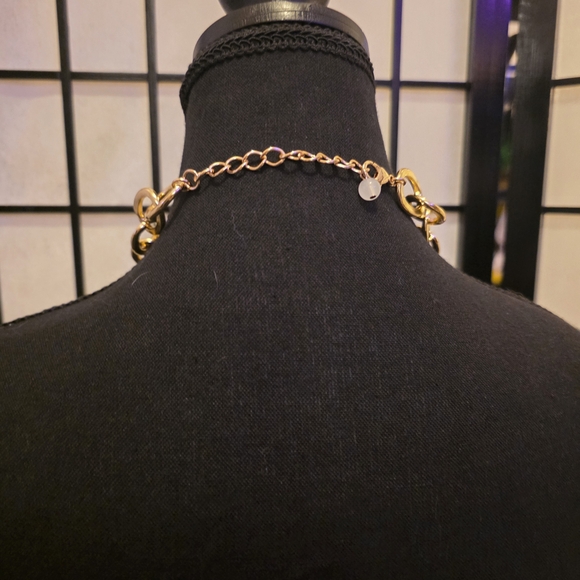 Pink and Purple Statement Necklace - Picture 4 of 4